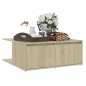 vidaXL Couchtisch Sonoma-Eiche 80x80x31 cm Holzwerkstoff vidaXL Couchtisch Sonoma-Eiche 80x80x31 cm Holzwerkstoff