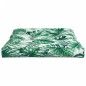 Palettensofa-Kissen Blattmuster 70x70x12 cm Palettensofa-Kissen Blattmuster 70x70x12 cm
