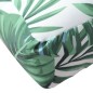 Palettensofa-Kissen Blattmuster 70x70x12 cm Palettensofa-Kissen Blattmuster 70x70x12 cm