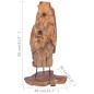 vidaXL Weinständer für 8 Flaschen 40x30x80 cm Massivholz Teak vidaXL Weinständer für 8 Flaschen 40x30x80 cm Massivholz Teak