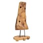 vidaXL Weinständer für 8 Flaschen 40x30x80 cm Massivholz Teak vidaXL Weinständer für 8 Flaschen 40x30x80 cm Massivholz Teak
