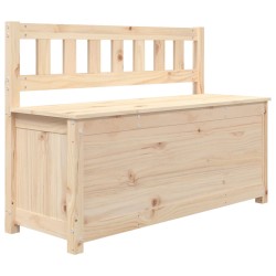 vidaXL Sitzbank 110x41x76,5 cm Massivholz Kiefer