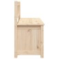 vidaXL Sitzbank 110x41x76,5 cm Massivholz Kiefer vidaXL Sitzbank 110x41x76,5 cm Massivholz Kiefer