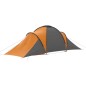 vidaXL Campingzelt 6 Personen Grau und Orange vidaXL Campingzelt 6 Personen Grau und Orange