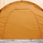 vidaXL Campingzelt 6 Personen Grau und Orange vidaXL Campingzelt 6 Personen Grau und Orange