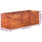 vidaXL Garten-Hochbeet Akazienholz 150x50x50 cm vidaXL Garten-Hochbeet Akazienholz 150x50x50 cm