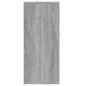 vidaXL Sideboard Grau Sonoma 88x30x70 cm Holzwerkstoff vidaXL Sideboard Grau Sonoma 88x30x70 cm Holzwerkstoff