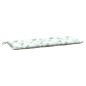 vidaXL Gartenbank-Auflage Blattmuster 120x50x7 cm Stoff vidaXL Gartenbank-Auflage Blattmuster 120x50x7 cm Stoff