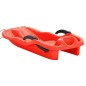 vidaXL Schlitten mit Bremsen Rot 87x40x18 cm Polypropylen vidaXL Schlitten mit Bremsen Rot 87x40x18 cm Polypropylen