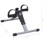 vidaXL Pedaltrainer für Beine und Arme mit LCD-Anzeige vidaXL Pedaltrainer für Beine und Arme mit LCD-Anzeige