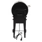 vidaXL Pelletgrill Schwarz 94 cm Eisen vidaXL Pelletgrill Schwarz 94 cm Eisen