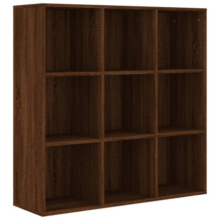 vidaXL Bücherschrank Braun Eichen-Optik 98x29x97,5 cm
