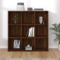 vidaXL Bücherschrank Braun Eichen-Optik 98x29x97,5 cm vidaXL Bücherschrank Braun Eichen-Optik 98x29x97,5 cm