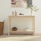 vidaXL Konsolentisch 110x40x80 cm Massivholz Kiefer vidaXL Konsolentisch 110x40x80 cm Massivholz Kiefer