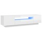 vidaXL TV-Schrank mit LED-Leuchten Hochglanz-Weiß 160x35x40 cm vidaXL TV-Schrank mit LED-Leuchten Hochglanz-Weiß 160x35x40 cm