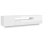 vidaXL TV-Schrank mit LED-Leuchten Hochglanz-Weiß 160x35x40 cm vidaXL TV-Schrank mit LED-Leuchten Hochglanz-Weiß 160x35x40 cm