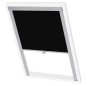 vidaXL Verdunkelungsrollo Schwarz S06/606 vidaXL Verdunkelungsrollo Schwarz S06/606