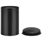 vidaXL Automatischer Sensor-Mülleimer 30 L Kohlenstoffstahl Schwarz vidaXL Automatischer Sensor-Mülleimer 30 L Kohlenstoffstahl Schwarz