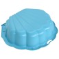 vidaXL Sandkästen 2 Stk. Blau 77x87x21 cm Kunststoff vidaXL Sandkästen 2 Stk. Blau 77x87x21 cm Kunststoff
