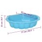 vidaXL Sandkästen 2 Stk. Blau 77x87x21 cm Kunststoff vidaXL Sandkästen 2 Stk. Blau 77x87x21 cm Kunststoff