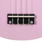 vidaXL Sopran-Ukulele-Set mit Tasche für Kinder Rosa 23" vidaXL Sopran-Ukulele-Set mit Tasche für Kinder Rosa 23"