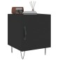 vidaXL Nachttische 2 Stk. Schwarz 40x40x50 cm Holzwerkstoff vidaXL Nachttische 2 Stk. Schwarz 40x40x50 cm Holzwerkstoff