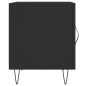 vidaXL Nachttische 2 Stk. Schwarz 40x40x50 cm Holzwerkstoff vidaXL Nachttische 2 Stk. Schwarz 40x40x50 cm Holzwerkstoff