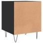 vidaXL Nachttische 2 Stk. Schwarz 40x40x50 cm Holzwerkstoff vidaXL Nachttische 2 Stk. Schwarz 40x40x50 cm Holzwerkstoff