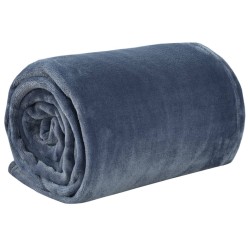 vidaXL Decke Grau 200x240 cm Polyester