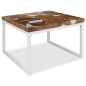 vidaXL Couchtisch Teak Harz 60 x 60 x 40 cm vidaXL Couchtisch Teak Harz 60 x 60 x 40 cm