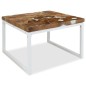 vidaXL Couchtisch Teak Harz 60 x 60 x 40 cm vidaXL Couchtisch Teak Harz 60 x 60 x 40 cm