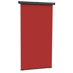 vidaXL Balkon-Seitenmarkise 170x250 cm Rot