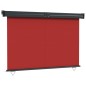 vidaXL Balkon-Seitenmarkise 170x250 cm Rot vidaXL Balkon-Seitenmarkise 170x250 cm Rot