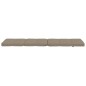 Liegestuhl-Auflagen 2 Stk. Taupe Oxford-Gewebe Liegestuhl-Auflagen 2 Stk. Taupe Oxford-Gewebe