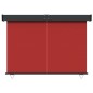 vidaXL Balkon-Seitenmarkise 170x250 cm Rot vidaXL Balkon-Seitenmarkise 170x250 cm Rot