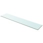 vidaXL Regalboden Glas Transparent 100 cm x 20 cm vidaXL Regalboden Glas Transparent 100 cm x 20 cm