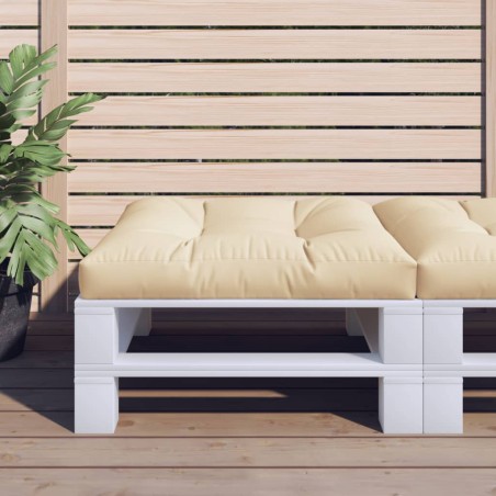 Palettensofa-Kissen Beige 70x70x10 cm