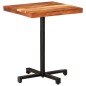 vidaXL Bistrotisch Quadratisch 60x60x75 cm Akazie Massivholz vidaXL Bistrotisch Quadratisch 60x60x75 cm Akazie Massivholz