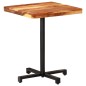 vidaXL Bistrotisch Quadratisch 60x60x75 cm Akazie Massivholz vidaXL Bistrotisch Quadratisch 60x60x75 cm Akazie Massivholz