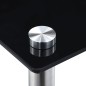 vidaXL Satztische 3 Stk. Schwarz Hartglas vidaXL Satztische 3 Stk. Schwarz Hartglas