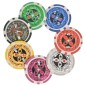 vidaXL Kombiniertes Poker/Blackjack Set mit 600 Laserchips Aluminium vidaXL Kombiniertes Poker/Blackjack Set mit 600 Laserchips Aluminium
