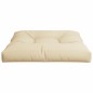 Palettensofa-Kissen Beige 70x70x10 cm Palettensofa-Kissen Beige 70x70x10 cm