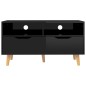 vidaXL TV-Schrank Hochglanz-Schwarz 90x40x48,5 cm Holzwerkstoff vidaXL TV-Schrank Hochglanz-Schwarz 90x40x48,5 cm Holzwerkstoff