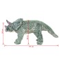 vidaXL Plüschtier Triceratops Stehend Plüsch Grün XXL vidaXL Plüschtier Triceratops Stehend Plüsch Grün XXL
