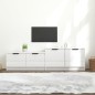 vidaXL TV-Schrank Hochglanz-Weiß 158,5x36x45 cm Holzwerkstoff vidaXL TV-Schrank Hochglanz-Weiß 158,5x36x45 cm Holzwerkstoff
