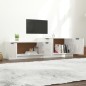 vidaXL TV-Schrank Hochglanz-Weiß 158,5x36x45 cm Holzwerkstoff vidaXL TV-Schrank Hochglanz-Weiß 158,5x36x45 cm Holzwerkstoff