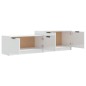 vidaXL TV-Schrank Hochglanz-Weiß 158,5x36x45 cm Holzwerkstoff vidaXL TV-Schrank Hochglanz-Weiß 158,5x36x45 cm Holzwerkstoff