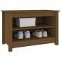 vidaXL Schuhbank Honigbraun 70x38x45,5 cm Massivholz Kiefer vidaXL Schuhbank Honigbraun 70x38x45,5 cm Massivholz Kiefer