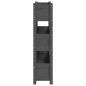 vidaXL Pflanzkübel Grau 77x25x104,5 cm Massivholz Kiefer vidaXL Pflanzkübel Grau 77x25x104,5 cm Massivholz Kiefer