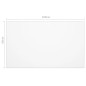 vidaXL Tischfolie Transparent 100x60 cm 2 mm PVC vidaXL Tischfolie Transparent 100x60 cm 2 mm PVC
